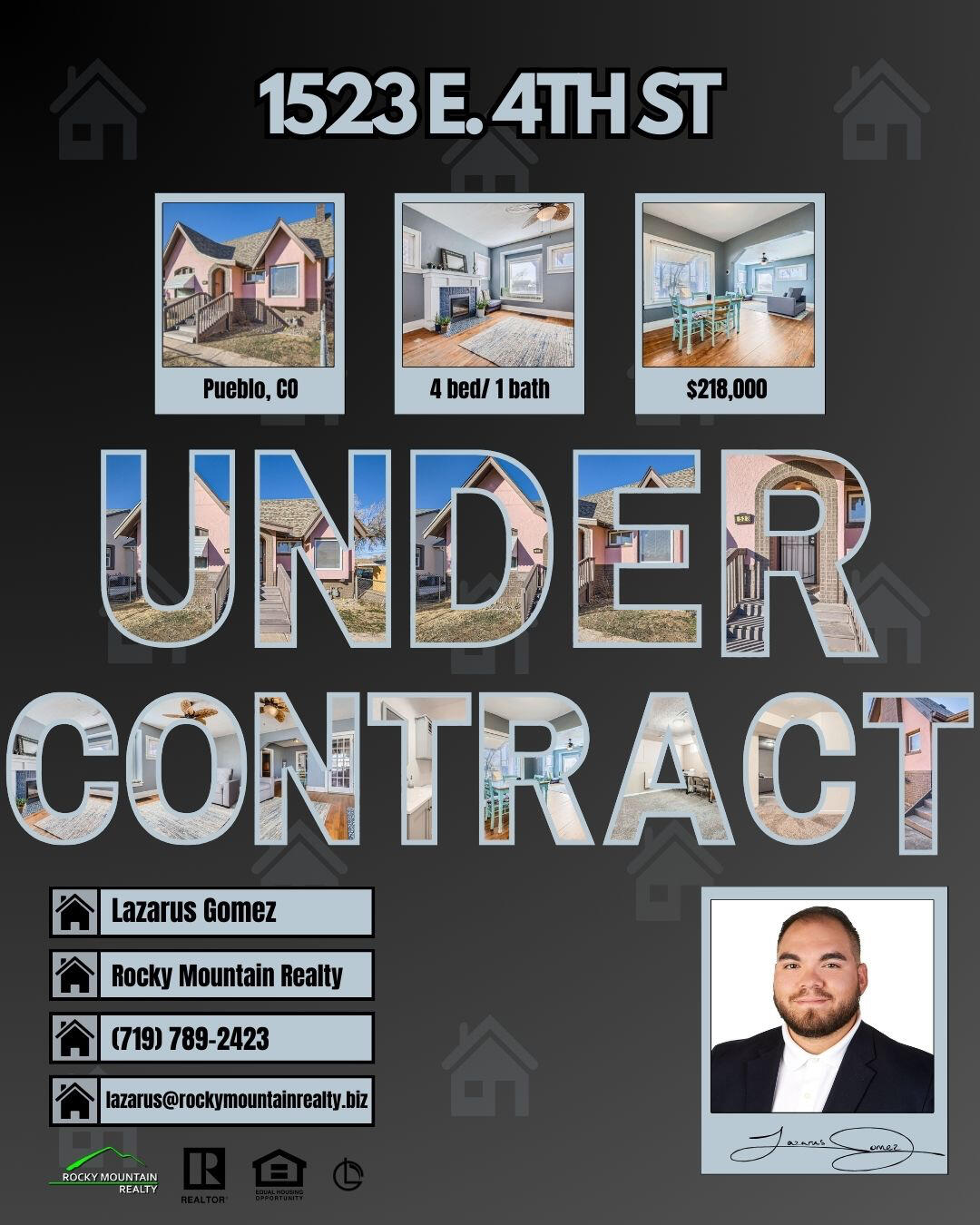 Real estate Under Contract - Digital flyer